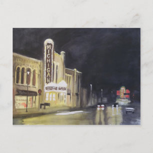 Michigan Theater Ann Arbor Postcard