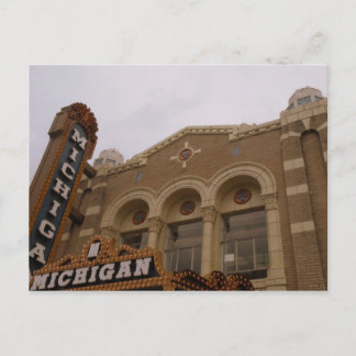 Michigan Theatre, Ann Arbor Postcard