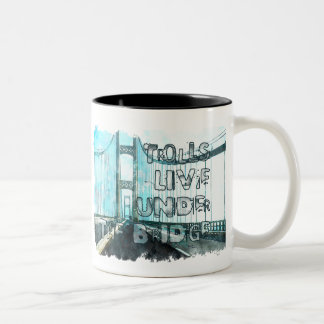 Michigan Trolls Two-Tone Coffee Mug