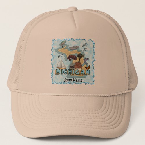Michigan Trucker Hat