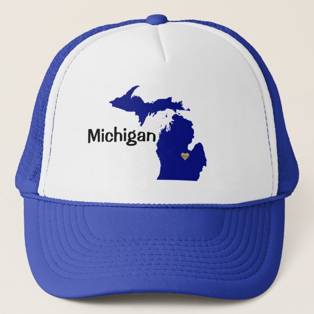 Michigan Trucker Hat (Front)