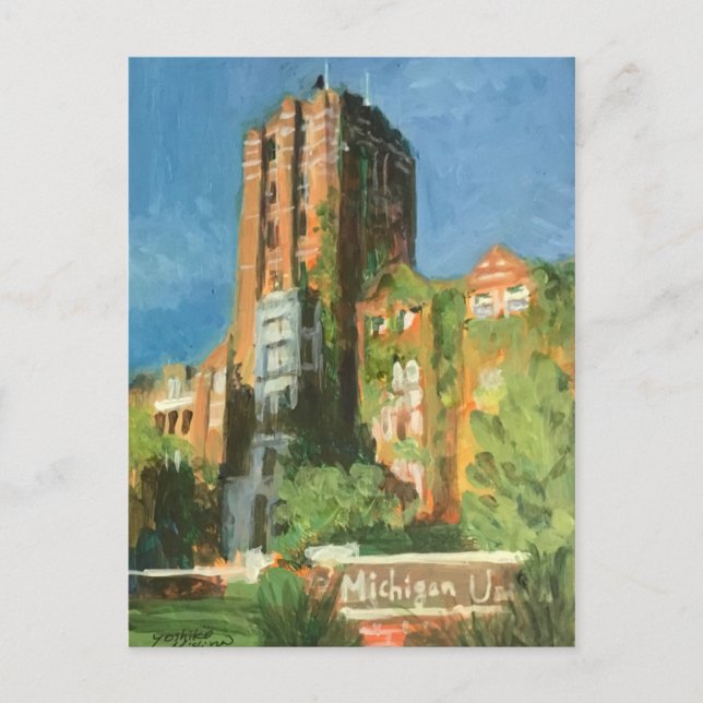 Michigan Union —Ann Arbor, Michigan Postcard (Front)