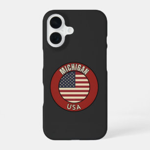 Michigan United States of America iPhone 16 Case