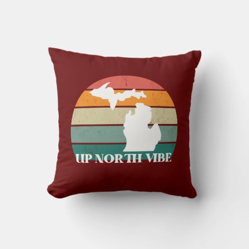 Michigan Up North VIBE Couch Pillow