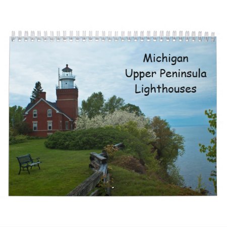 Michigan Upper Peninsula Lighthouses Calendar