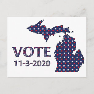 Michigan Vote Postcard