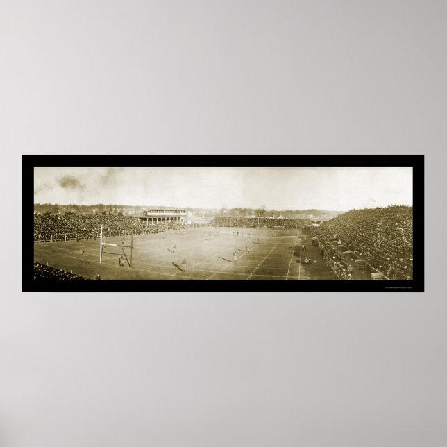 Michigan vs Wisconsin Football Photo 1905 Poster (Front)