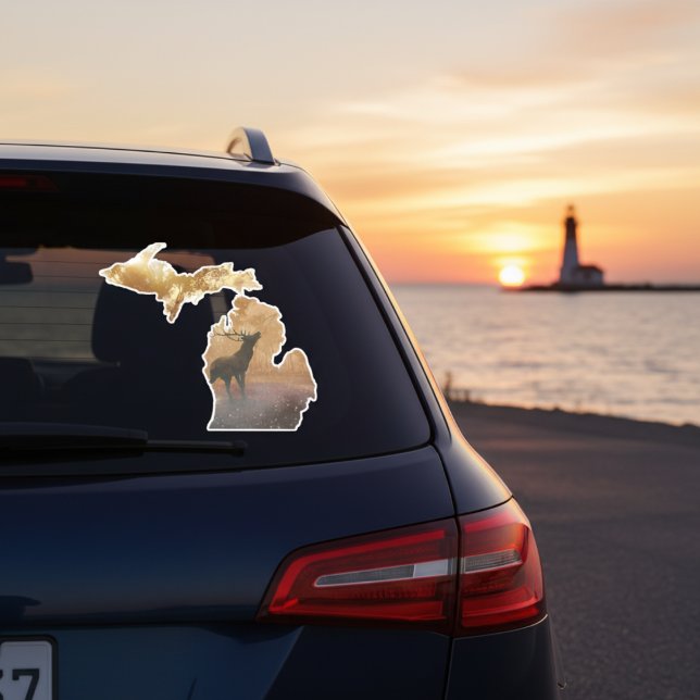 Michigan Wildlife - Elk Sticker (Michigan Wildlife - Elk Sticker)