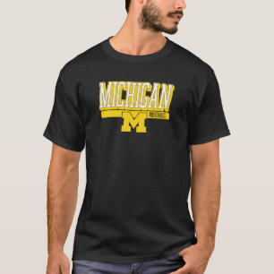 Michigan Wolverines Shadow Navy Officially License T-Shirt