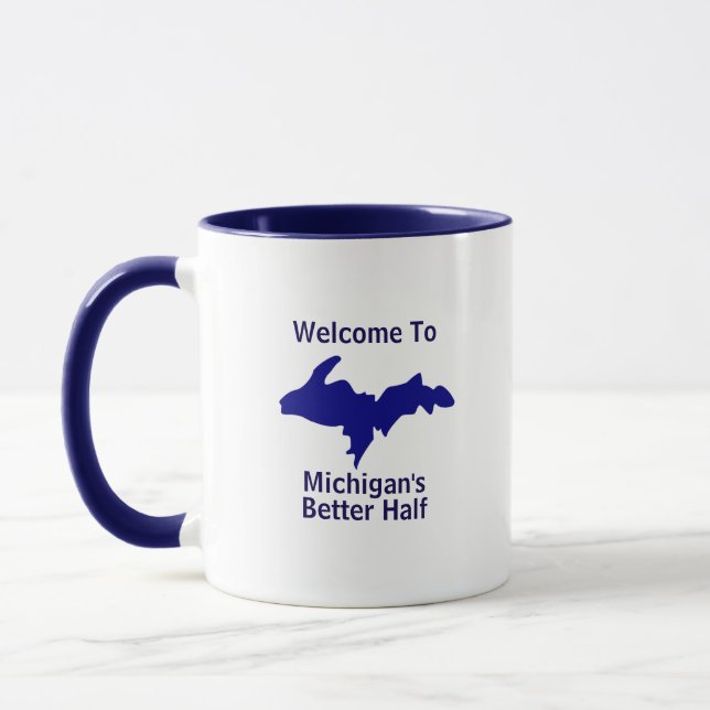 Michigan Yooper Coffee Mug (Left)
