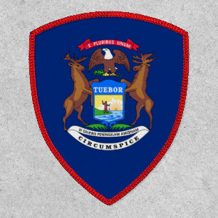 Michigander Flag, Flag of Michigan Patch