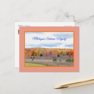 MICHIGAN'S AUTUMN MAJESTY POSTCARD