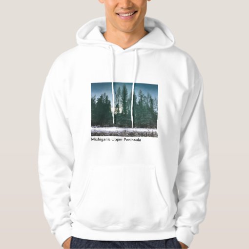 Michigan's Upper Peninsula Manistique Photo Hoodie | Zazzle