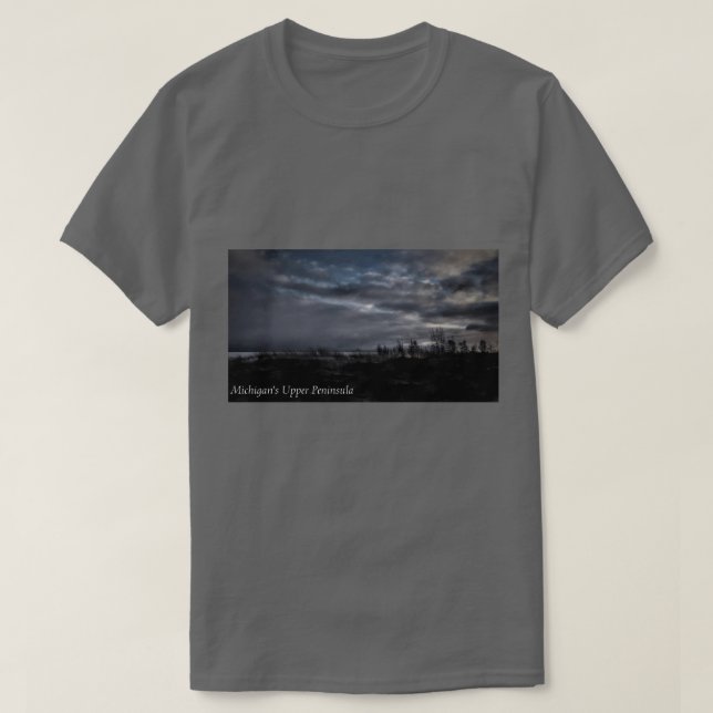 Michigan's Upper Peninsula Tee T-shirt (Design Front)