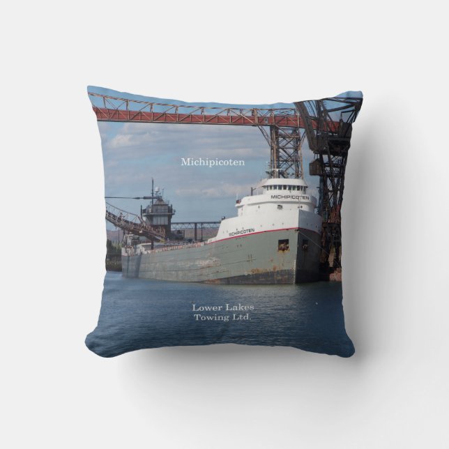 Michipicoten Essar square pillow (Front)