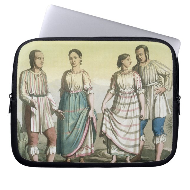 Michoacan Indians in Traditional Costume, Mexico ( Laptop Sleeve (Front)