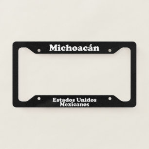 Michoacan Mexico - LPF License Plate Frame