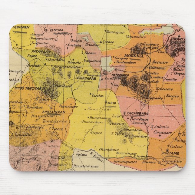 Michoacan, Mexico Mouse Pad (Front)