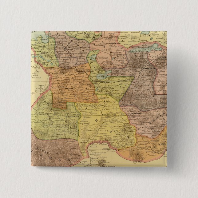 Michoacan Pinback Button (Front)