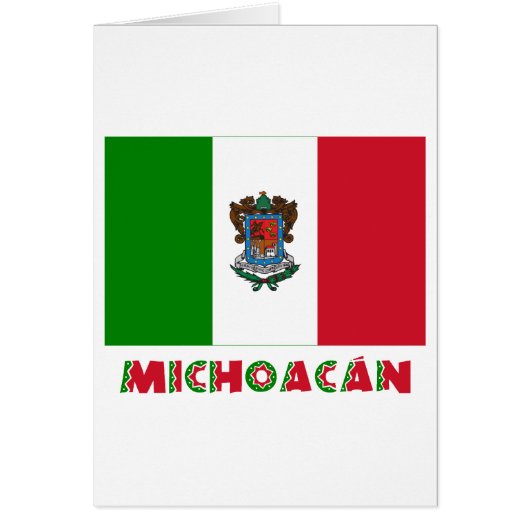 Michoacán Unofficial Flag Cards (Front)