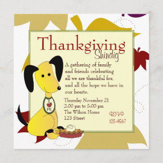 Mick and Henry Love Pie Invitation