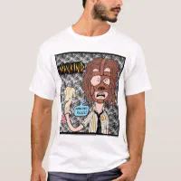 fisk og skaldyr tricky besøgende Mick Foley T-ShirtManBUTT! T-Shirt | Zazzle