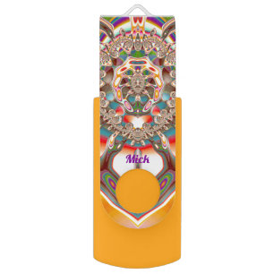 MICK ~ Mother's Day ~ Strange Fractal Pattern ~ Flash Drive