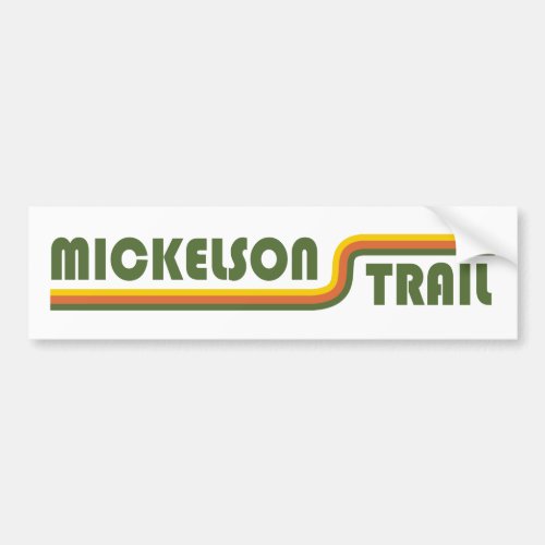 Mickelson Trail South Dakota Bumper Sticker