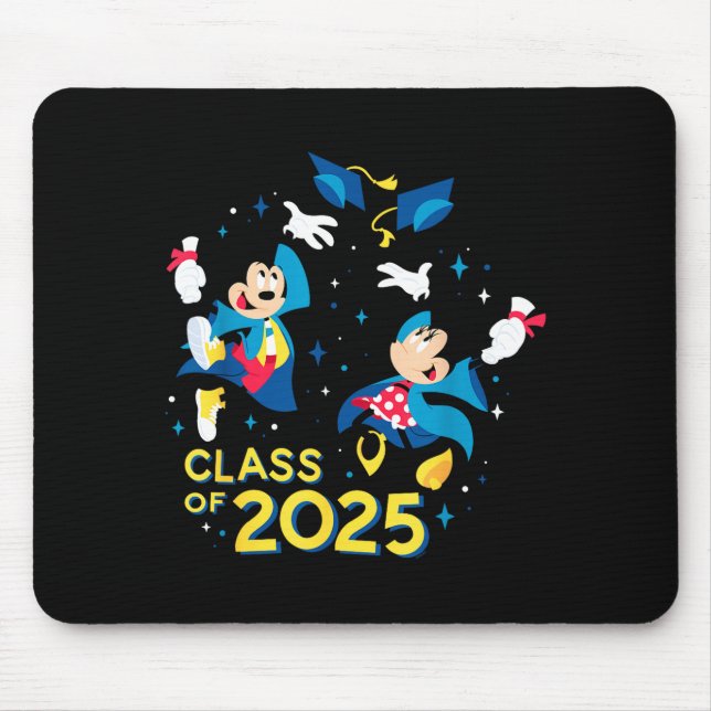 Mickey &amp; minnie mouse graduation class of 2025 pad (Front)