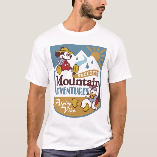 Mickey and Donald | Mountain Adventures T-Shirt (Front)