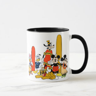 Mickey and Friends at the Beach Mug