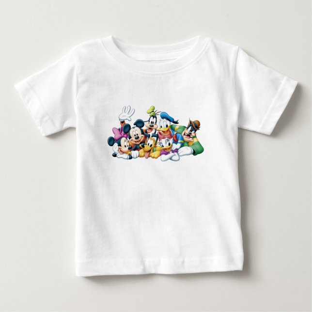 Mickey and Friends Baby T-Shirt (Front)