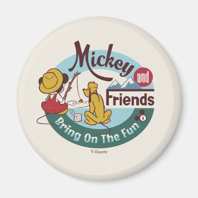 Mickey and Friends | Bring on the Fun Magnet (Front)