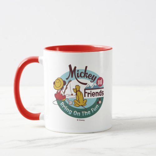 Mickey and Friends  Bring on the Fun Mug