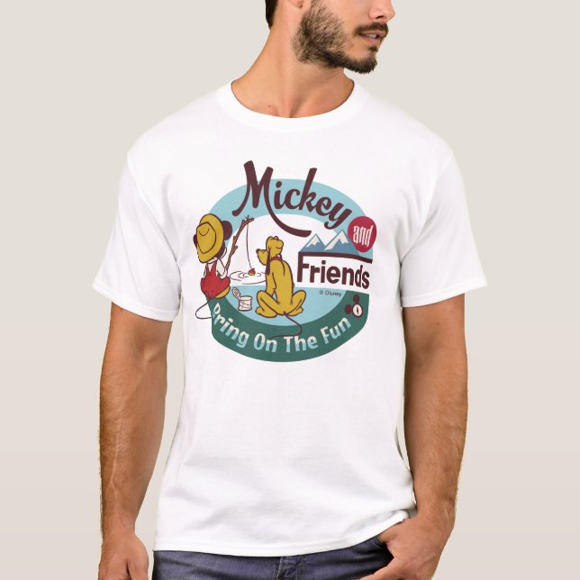 Mickey and Friends | Bring on the Fun T-Shirt (Front)