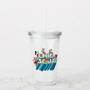 Mickey and Friends Chill Squad Acrylic Tumbler