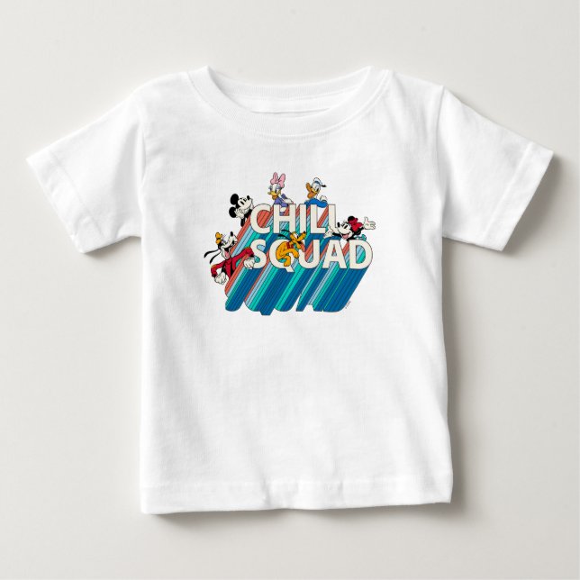 Mickey and Friends | Chill Squad Baby T-Shirt (Front)
