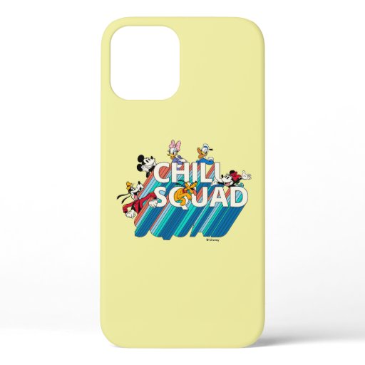 Mickey and Friends | Chill Squad iPhone 12 Case