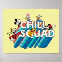 Mickey and Friends, Chill Squad Poster
