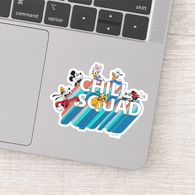 Mickey and Friends | Chill Squad Sticker (Detail)