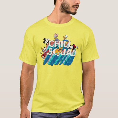 Mickey and Friends  Chill Squad T_Shirt