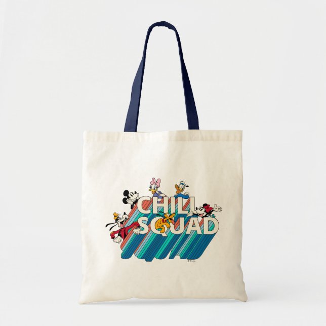 Mickey and Friends | Chill Squad Tote Bag (Front)