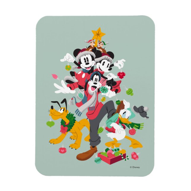 Mickey and Friends | Christmas Pyramid Magnet (Vertical)