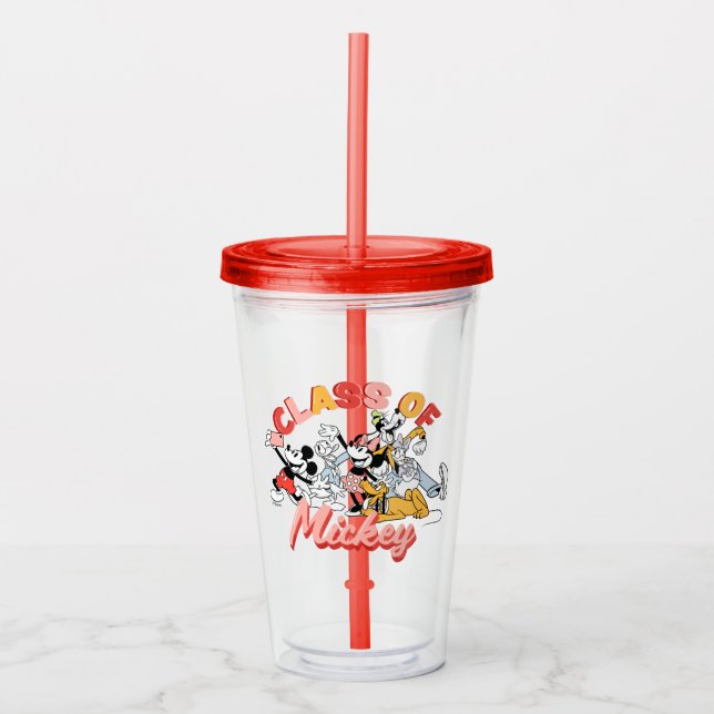 Mickey and Friends | Class of Mickey Acrylic Tumbler (Front)