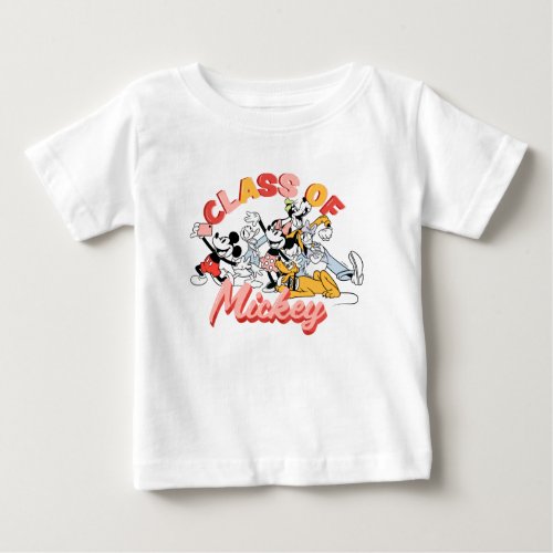 Mickey and Friends  Class of Mickey Baby T_Shirt