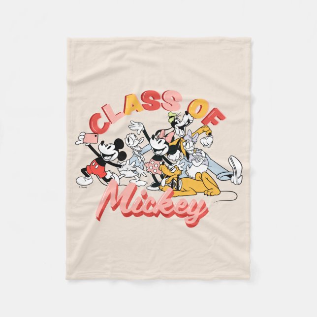 Mickey and Friends | Class of Mickey Fleece Blanket (Front)