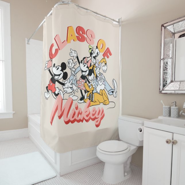 Mickey and Friends | Class of Mickey Shower Curtain (In Situ)