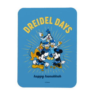 Mickey and Friends Dreidel Days Magnet
