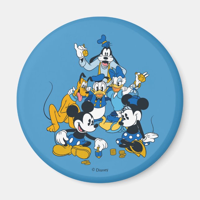Mickey and Friends | Dreidel Days Magnet (Front)