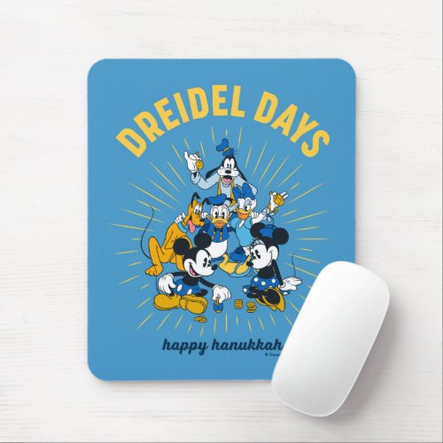 Mickey and Friends  Dreidel Days Mouse Pad